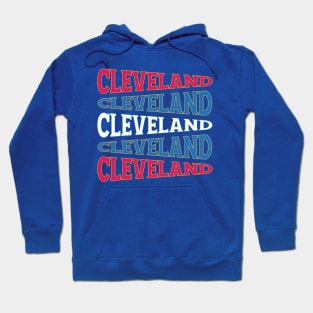 NATIONAL TEXT ART USA CLEVELAND Hoodie